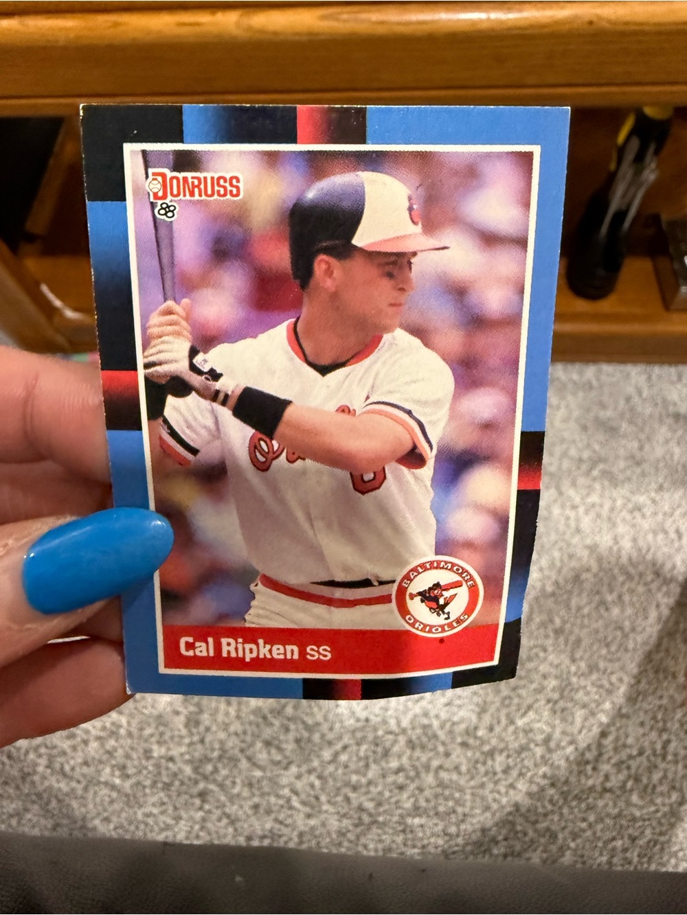 Cal Ripken CAL RIPKEN, JR. 1988 DONRUSS BASEBALL CARD # 171
